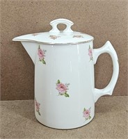 Tea Rose by Edwin M Knowles Teapot