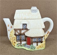 Cobblestone Cottage Teapot by The Village