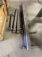 LOT OF STEEL AND PINS