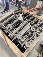 PALLET OF STEEL PC'S W RATCHETING BARS