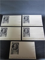 KLM 25th Anniversary First Day of Issue Stamps