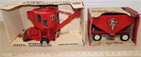 Ertl Mixer Mill & Gravity Feed Wagon Die-Cast Toys