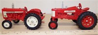 Ertl International 606 & Farmall 350 Toy Tractors