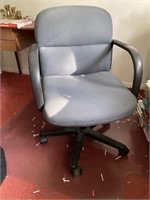 Grey Fabric Rolling Office Chair