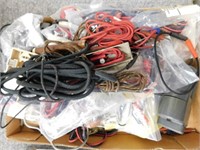 Assorted telephone wire & repair parts