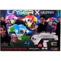LASER X ULTRA EQUIPS 4 PLAYERS