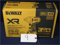 Dewalt DCF891Q1 20V Max XR 1/2" Impact Wrench Kit