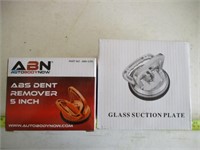 2pc NEW - ABN 5" Dent Puller / 6" Glass Suction