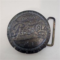 Vintage Round Pepsi Buckle
