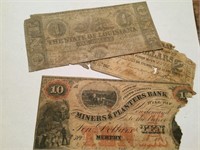COLLECTION OF CIVIL WAR CONFEDERATE CURRENCY