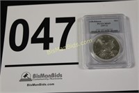 1997-S Jackie Robinson Silver Dollar MS69