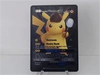 Pokemon Card Rare Black Detective Pikachu GX
