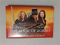 The Mask of Zorro Movie Pin