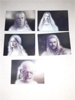 Lot of 5 Lord Of The Rings Masterpiece Foil cards
