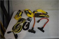 5 Extension Cords w/ 2 3-Outlets
