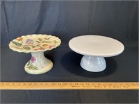 pair of cake stands