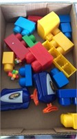 Building blocks and misc toys
