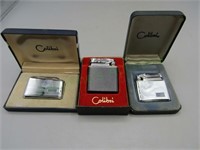 Lot of Colibri lighters in original cases!