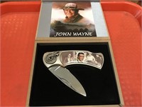 John Wayne Collector Knife & Box