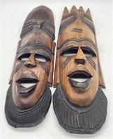 (V) Tribal Wall Mask 15 inches tall