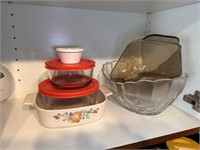 PYREX & OTHER GLASS DISHES