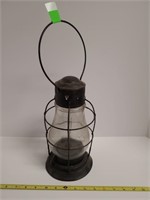 Rare Pre-1880 Wabash Railroad Fixed Globe Lantern