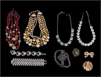 Coro, Lucite, & Vintage Estate Jewelry