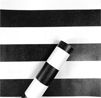 WHITE AND BLACK STRIPED WALLPAPER