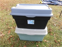 2 Storage Boxes 132 Litres