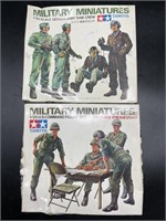 (2) Sets of 1/35 Scale Military Miniatures -