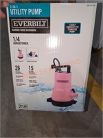 Everbilt garden hose discharge 1/4 hp