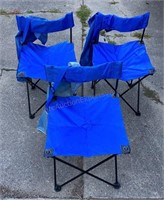 Trio of Camp Chairs