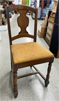 Wooden Dining Chair.  NO SHIPPING