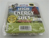 American Seed High Energy Suet for Wild Birds