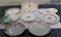 Various Commemorative Plates