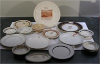 Various Commemorative Plates