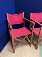 Pair of Folding Director Style Chairs