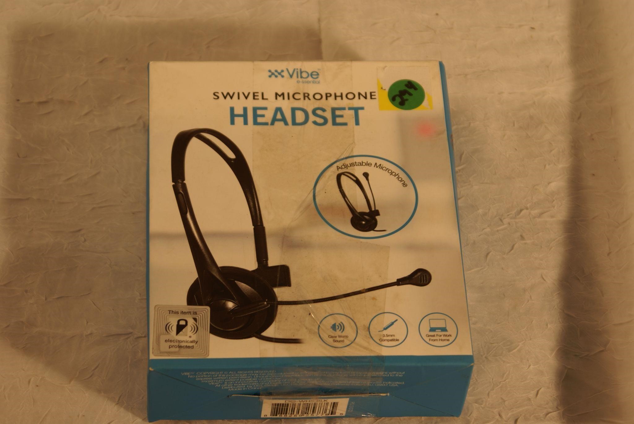Vibe Swivel Microphone Headset