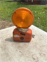 Caution light- flashing orange