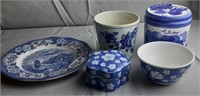 Blue and White Porcelain Collection