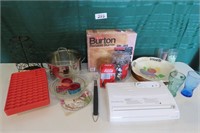 Kitchen w/ Food Saver, Hot Plate & More