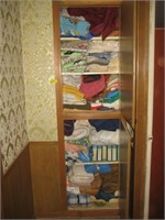 Cabinet Full of Table & Bed Linens