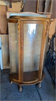 Curved Glass Cabinet