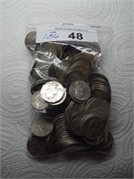 156 Washington 90% Silver Quarters $39 Face