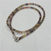 $200 Silver Color Sapphire Necklace