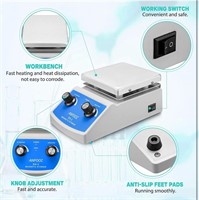 Maqnetic Stirrer Hot Plate w/Thermometer