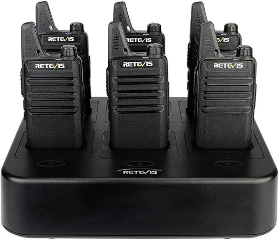 Retevis RT22 Walkie Talkies, Rechargeable 2 Way