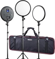 (3 Pack) VILTROX Studio Light kit, 10-Inch