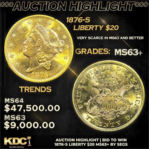 MASSIVE Summer Kickoff! Rare Coin Auction 25 pt 2.3