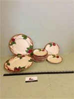Franciscan Ware Saucers & Lunch Plates